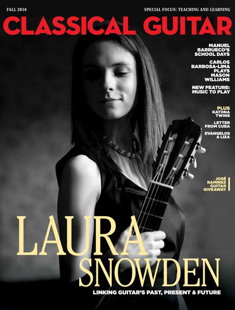 Classical Guitar Magazine Fall 2016